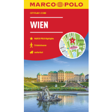 MAIRDUMONT Bécs térkép, Bécs várostérkép Marco Polo 1:12 000 2023. térkép