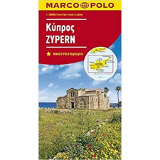 MAIRDUMONT Ciprus térkép Marco Polo 2018 1:200 000 térkép