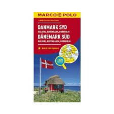 MAIRDUMONT Dánia térkép Marco Polo, Dánia dél autótérkép 2017 1:200 000 térkép
