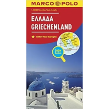 MAIRDUMONT Görögország térkép Marco Polo 2016 1: 800 000 térkép