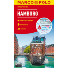 MAIRDUMONT Hamburg város térkép Marco Polo - vízálló 1:12 000 térkép