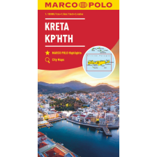 MAIRDUMONT Kréta autós térkép Marco Polo 1:150 000 térkép