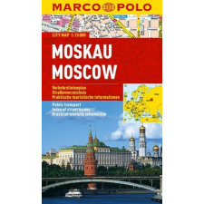 MAIRDUMONT Moszkva térkép Marco Polo vízálló 2014 1:15 000 térkép