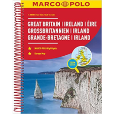 MAIRDUMONT Nagy-Britannia atlasz Marco Polo Írország autós atlasz 1:300 000 térkép