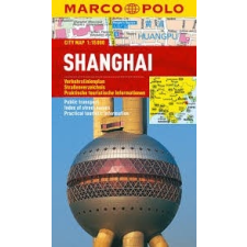MAIRDUMONT Shanghai térkép vízálló Marco Polo 2013 1:15 000 térkép