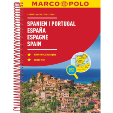MAIRDUMONT Spanyolország atlasz és Portugália atlasz Marco Polo 1:300 000 térkép
