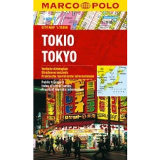 MAIRDUMONT Tokio térkép, Tokyo térkép vízálló Marco Polo 2015 1:15 000 térkép