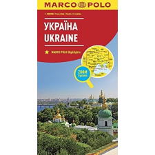 MAIRDUMONT Ukrajna térkép Marco Polo 1:800 000 térkép
