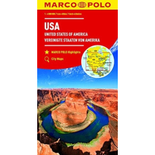 MAIRDUMONT USA térkép Marco Polo 2017 1:4 000 000 térkép