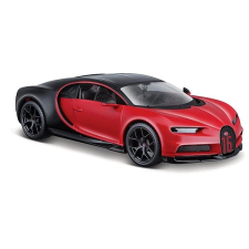 Maisto Bugatti Chiron Sport, piros-fekete makett