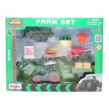 Maisto Fendt Farm mukagépek műanyag modell készlet (1:64) (512564) autópálya és játékautó