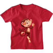  Majom Kislány - Gyerek Póló gyerek póló