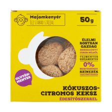  Majomkenyér kókuszos-citrusos keksz 50 g csokoládé és édesség