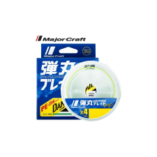 Major Craft DANGAN BRAID X4 150m #0.8 14lb Fluo Green horgászzsinór