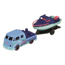 Majorette Volkswagen Trailer kisautó - Volkswagen T1 Dive Deep autópálya és játékautó