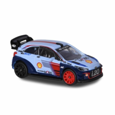 Majorette WRC autómodell gyűjtődobozzal - Hyundai i20 autópálya és játékautó