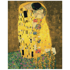 Makana A csók (Gustav Klimt) - Számfestő készlet, kerettel (50x65 cm) kreatív és készségfejlesztő