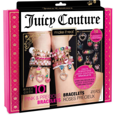 Make It Real : Juicy Couture pink és csillogó ékszerkészítő szett kreatív és készségfejlesztő