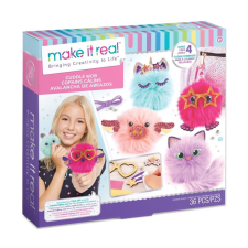  Make It Real Szőrgombóckészítő 4 db-os kreatív és készségfejlesztő