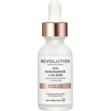 Makeup Revolution REVOLUTION SKINCARE Blemish and Pore Refining Serum - 10% Niacinamide + 1% Zinc 30 ml bőrápoló szer