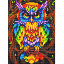 Malatec bagoly gyémántszemes kirakó puzzle, kirakós