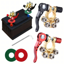 Malatec Két darabos (pozitív és negatív) akkumulátorsaru robusztus készlet autóalkatrész