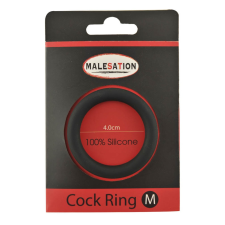 Malesation Malesation Silicone Cock Ring Black M péniszgyűrű