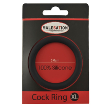 Malesation Silicone Cock Ring Black XL péniszgyűrű