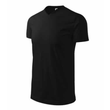 Malfini 111 Malfini Heavy V nyakú pólók unisex Fekete - 4XL munkaruha