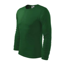 Malfini 119 Malfini Fit-T LS hosszú ujjú férfi póló üvegzöld - L munkaruha