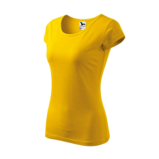 Malfini 122 Pure női póló sárga színben