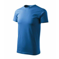 Malfini 129 Basic Férfi Póló azúrkék - 2XL