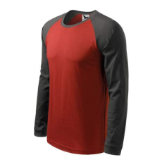 Malfini 130 Malfini Street LS férfi pólók marlboro piros - XL