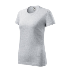 Malfini 133 Classic New női póló világosszürke melírozott színben