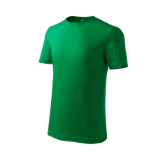 Malfini 135 Classic New gyerek póló fűzöld színben