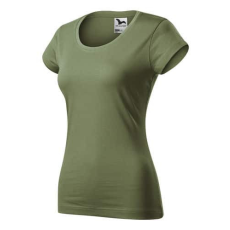 Malfini 161 Malfini Viper környakas női póló khaki - 2XL