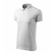 Malfini 202 Malfini Single J. Férfi galléros póló Fehér - XL