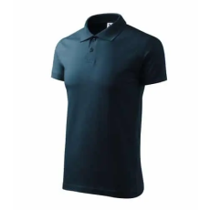 Malfini 202 Malfini Single J. Férfi galléros póló tengerészkék - 2XL