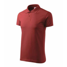 Malfini 202 Malfini Single J. Férfi galléros póló terra - M