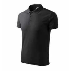 Malfini 203 Malfini Férfi Galléros Pique Póló ébenszürke - 4XL