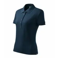 Malfini 216 Malfini Cotton Heavy női galléros póló tengerészkék - S munkaruha