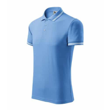 Malfini 219 Malfini Férfi Urban galléros póló égszínkék - 3XL munkaruha