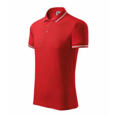 Malfini 219 Malfini Férfi Urban galléros póló Piros - 3XL