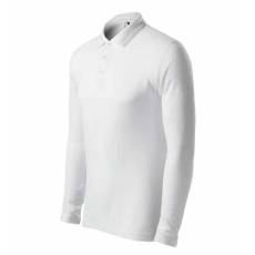 Malfini 221 Malfini Pique Polo LS galléros férfi póló Fehér - 2XL