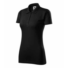 Malfini 223 Malfini Single J. galléros női póló Fekete - 2XL munkaruha