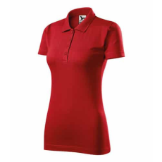 Malfini 223 Malfini Single J. galléros női póló Piros - S