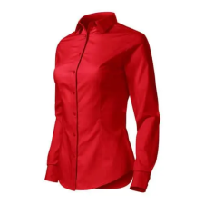 Malfini 229 Malfini Style LS női ing Piros - 2XL munkaruha