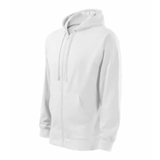 Malfini 410 Malfini Trendy Zipper férfi pulóver Fehér - 3XL
