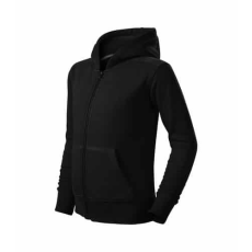 Malfini 412 Malfini Trendy Zipper gyerek felső Fekete - 146 cm/10 éves