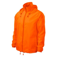Malfini 524 Malfini Windy széldzseki unisex neon narancssárga - 3XL
